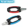 Pet Dog Nail Clipper Puppy Claw Clipper Cat Nail Clipper Pet Care Accessories Stainless Steel Grooming Scissors Clippers 4