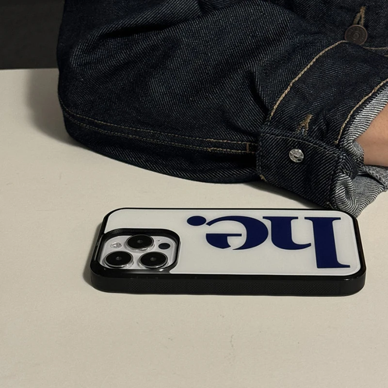 Minimalist Personalized Couple Style Phone Case - He & She Edition