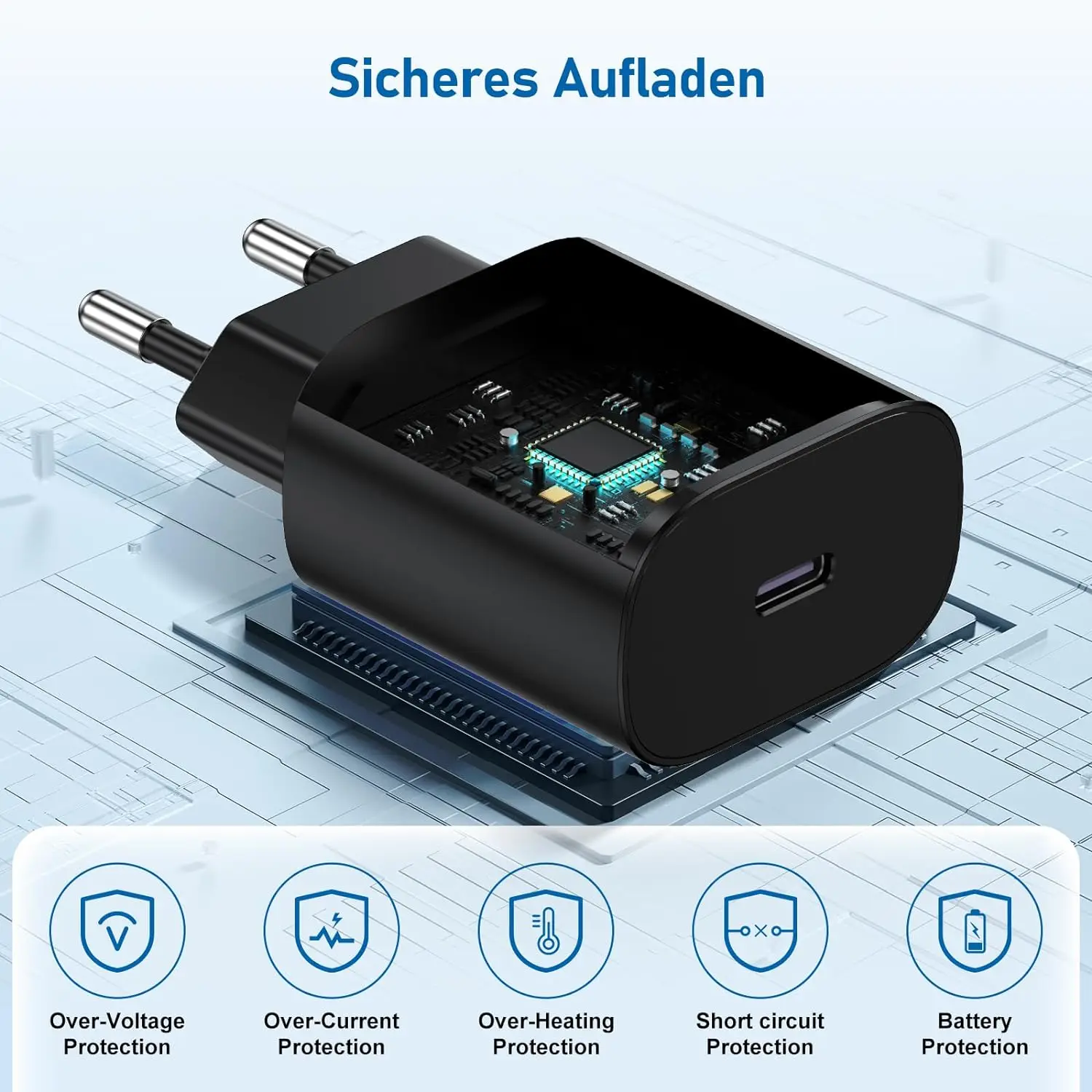 Super Fast 25W Power Adapter Charger by Samsung