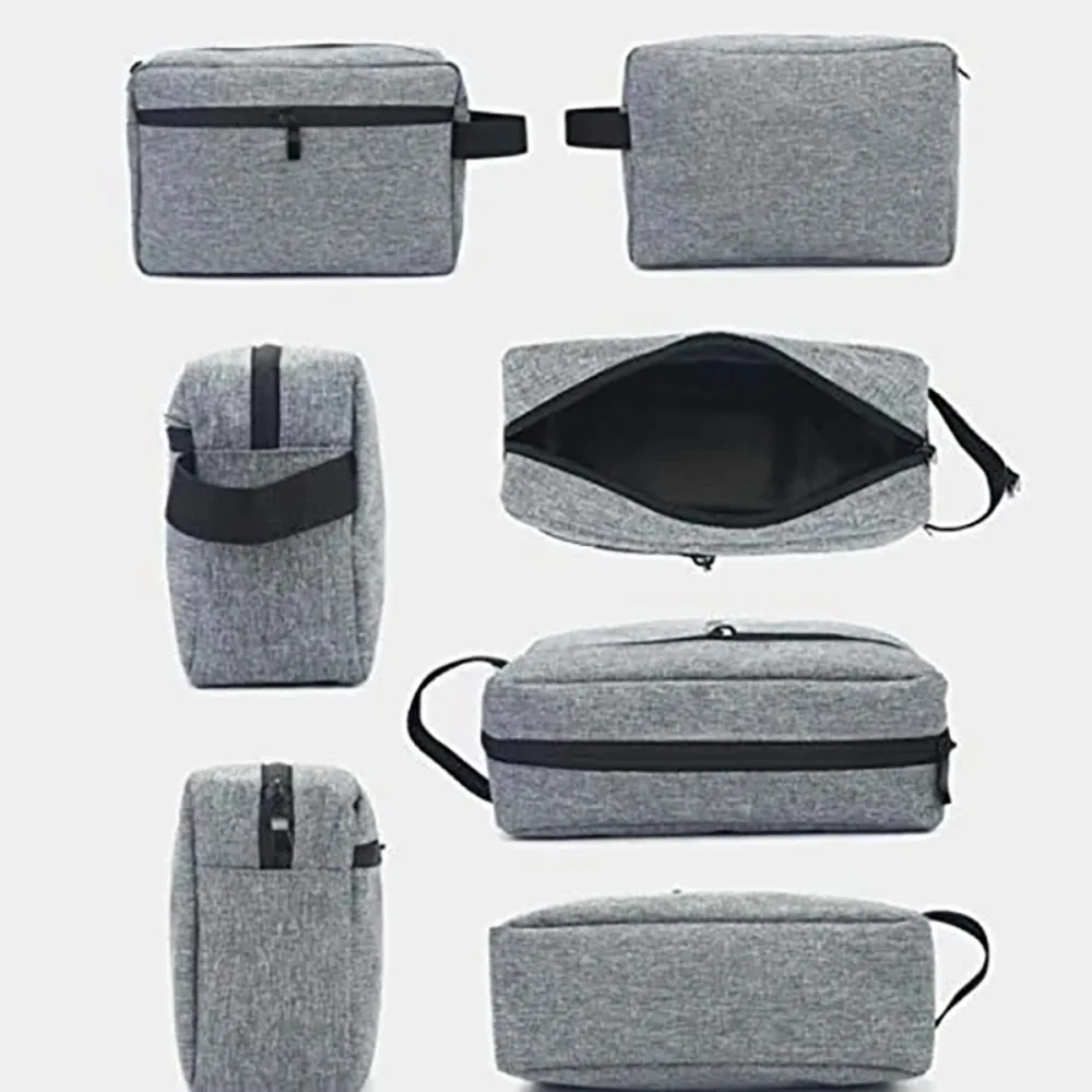 Borsa da Viaggio per Toilette Uomo, Beauty Case Donna, Necessaire Impermeabile, Borsa Trucchi Donna, Pochette Beauty, Borsetta - immagine 3