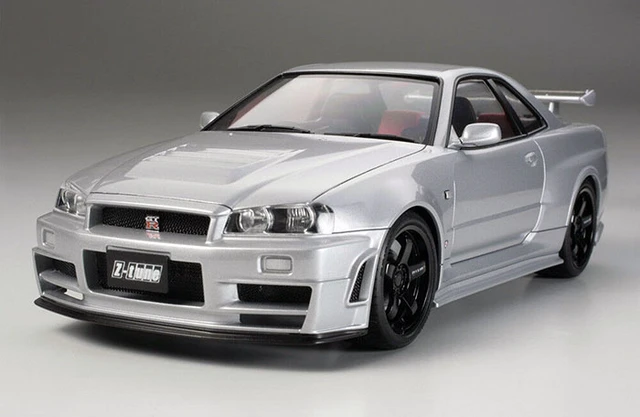 R And H Hobbynissan Skyline Gt-r R34 1/24 Scale Model Kit - Tamiya 24210  Mp Hobby