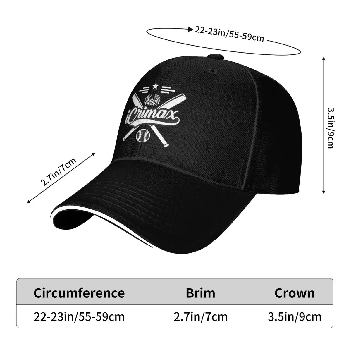 ICrimax Instant Sublimation Baseball Cap Summer Running Hippie Trucker Hat Adjustable Men Adult Casual Design Baseball Caps 4