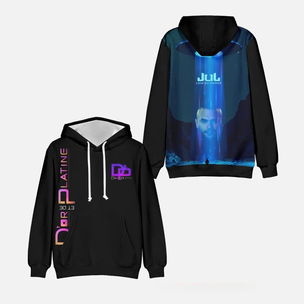 thumbnail image 1 of JuL Rapper 3D Print Hoodies Men Women Casual Fashion Hip Hop Oversized Sweatshirts Hoodie Kids Pullovers Tracksuit Man Clothing, 1 of 5