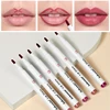 Liquid Lip Stain Pen Long lasting Lip Liner Waterproof Matte Pink Red Contour Tint Lipstick Moisturising Makeup Non-stick Cup 1