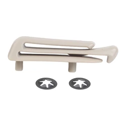 Enhanced Car Rear Belt Clip in Grey/Beige Plastic Finish (Beige)