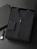 High Quality Men's 100% Cashmere Sweater Autumn Winter Thick Zippers Cardigan Casual Style Jacket Soft Warm Cashmere Knitwear 2