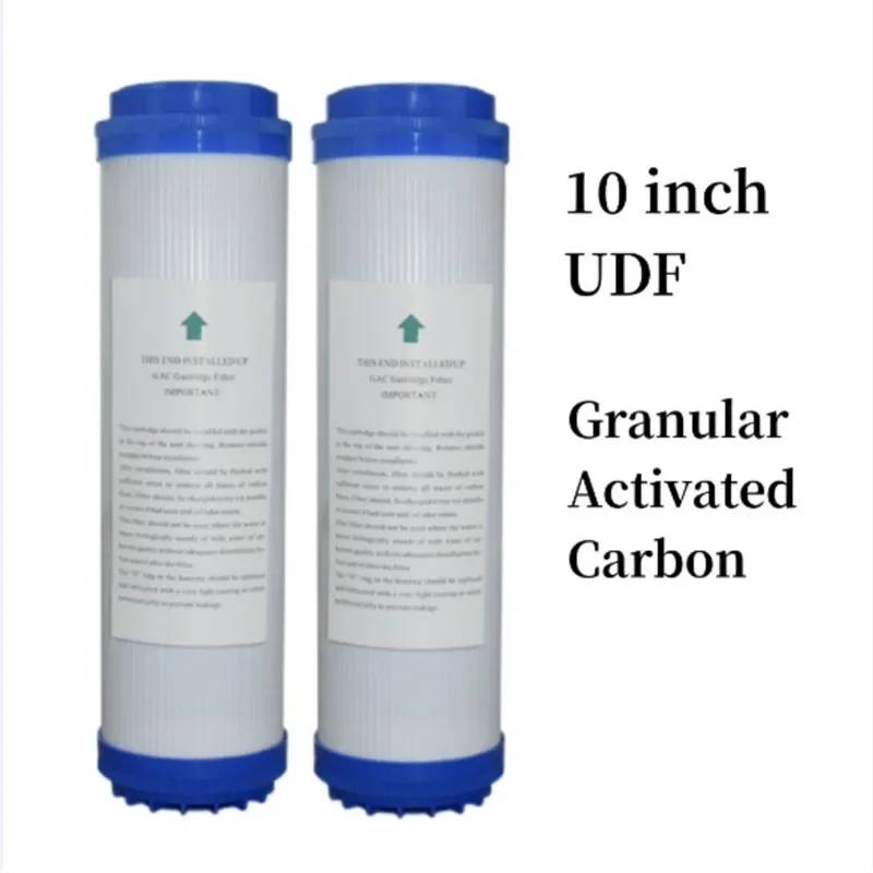 10 inch UDF GAC Granular Activated Carbon Water Filters Replacement Kitchen Drinking Water Purifier Filter Treatment System
