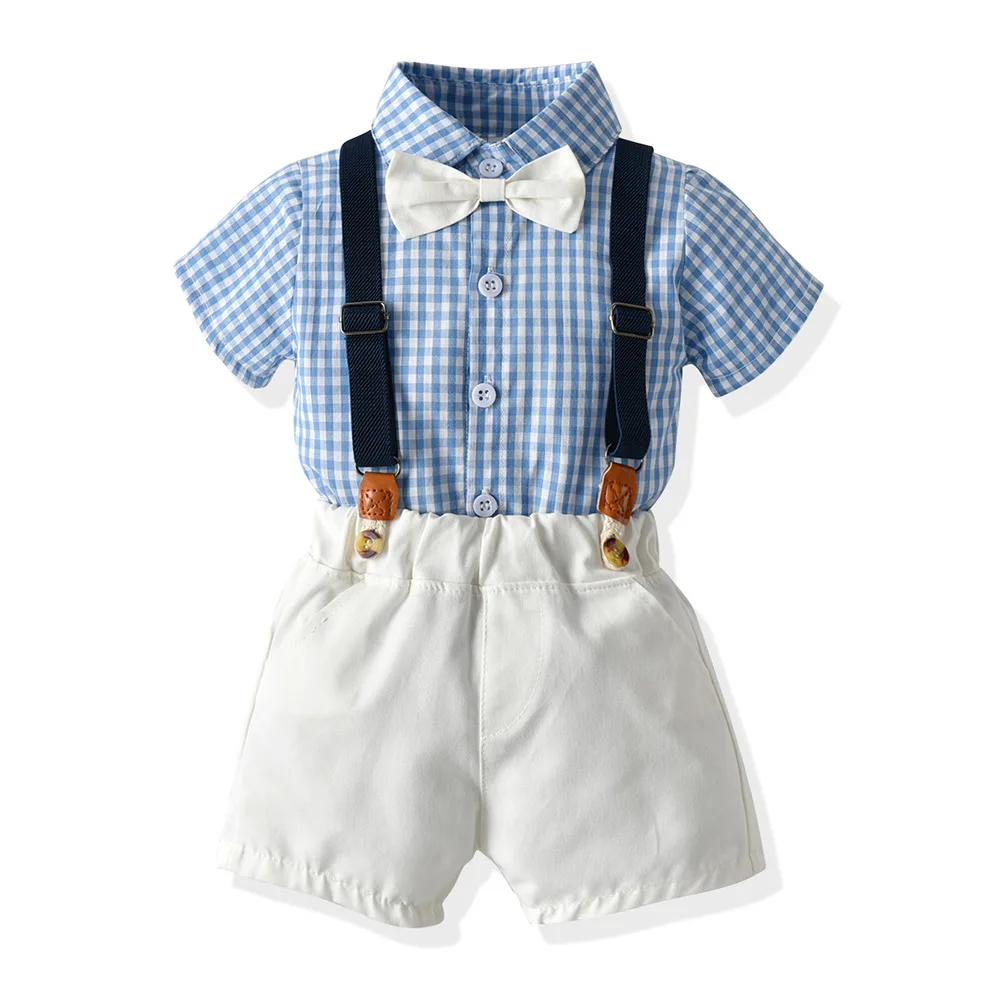 New Baby Boy Toddler Clothing Sets Gentleman Newborn Baby Boy Clothes