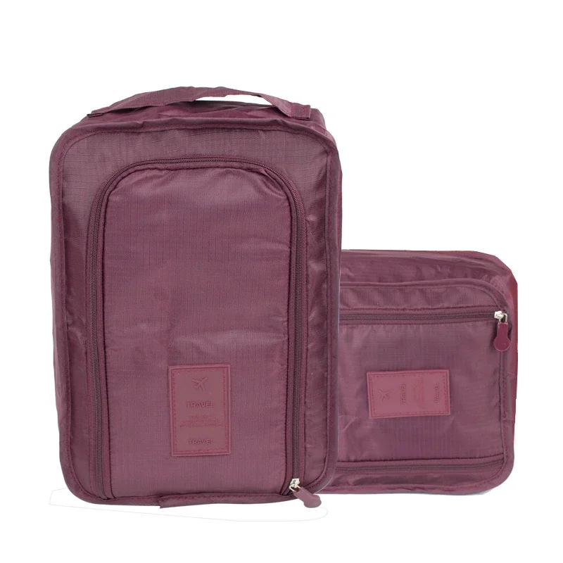 Portable Shoe Bags Travel Holds Multifunction Waterproof Folding Storage High Capacity Shoe Pouch Organizer 2