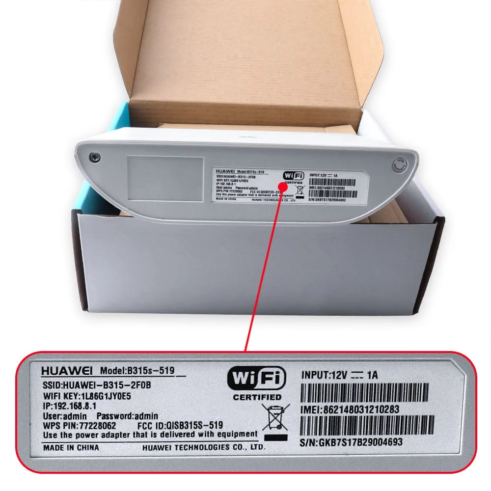Unlocked New Huawei B315s-519 4G CEP Hotspot WIFI Router Wireless 150Mbps With 2Pcs Antennas PK B310s-518 B315s-22 wireless router