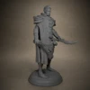 Erestian Miniature Models Dungeons and Dragons 3D Printing Resin Unpainted Tabletop Miniatures Suitable for Pathfinder 3