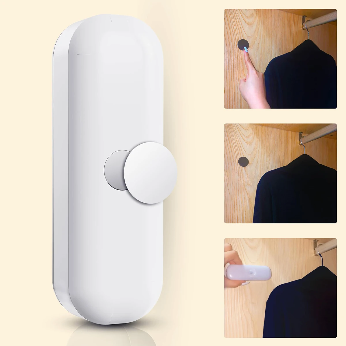 10cm Led Bedside Motion Sensor Night Lamp Desk Warm-light Wardrobe Lighting Strip Closet Wireless Light Cabinet Mini Reading USB