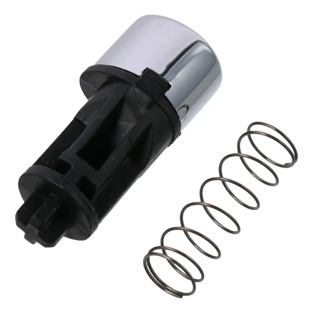 Reliable 1.02*2.44Inch Shifter Shift Black Plastic Knob Button Metal 54132-S84-A81 For DX Automatic Transmissions