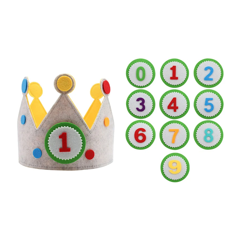 Children DIY Crown Durable Creative Handmade Birthday Party Hat Children Day Gift for Girls Boys Birthday Party Decor