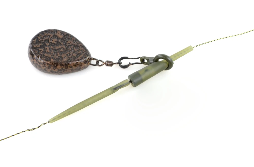10 Stück Karpfenangeln Gummihülsen Anti Tangle Fishing Terminal Tackle Zubehör AH220 – Detail 4