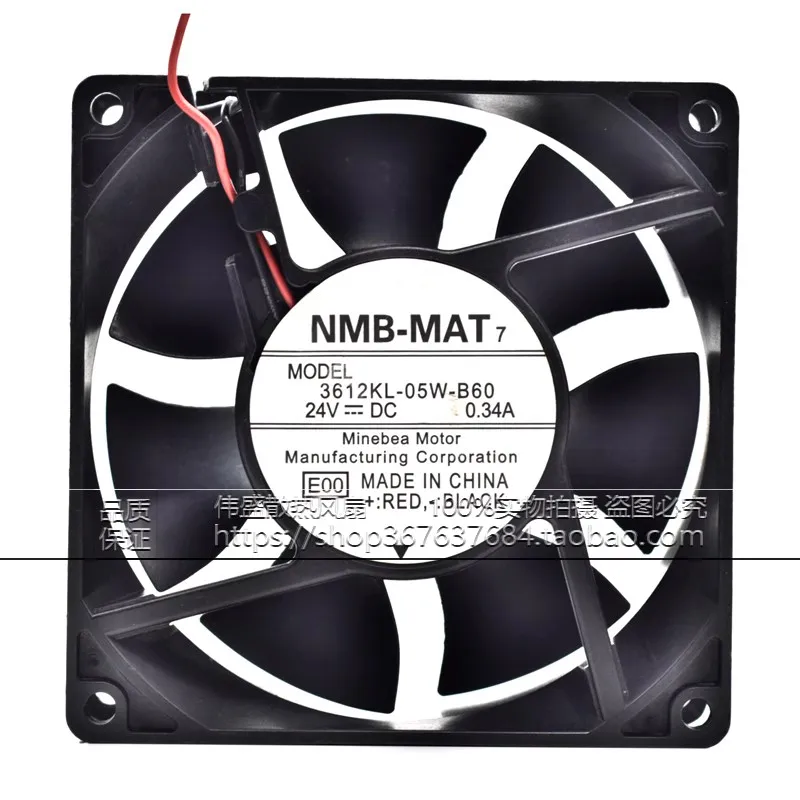 

Оригинальный 3612KL-05W-B60/B69 24 В 0,34a 90*90*32 мм 9 см высокочастотный преобразователь воздуха, охлаждающий вентилятор
