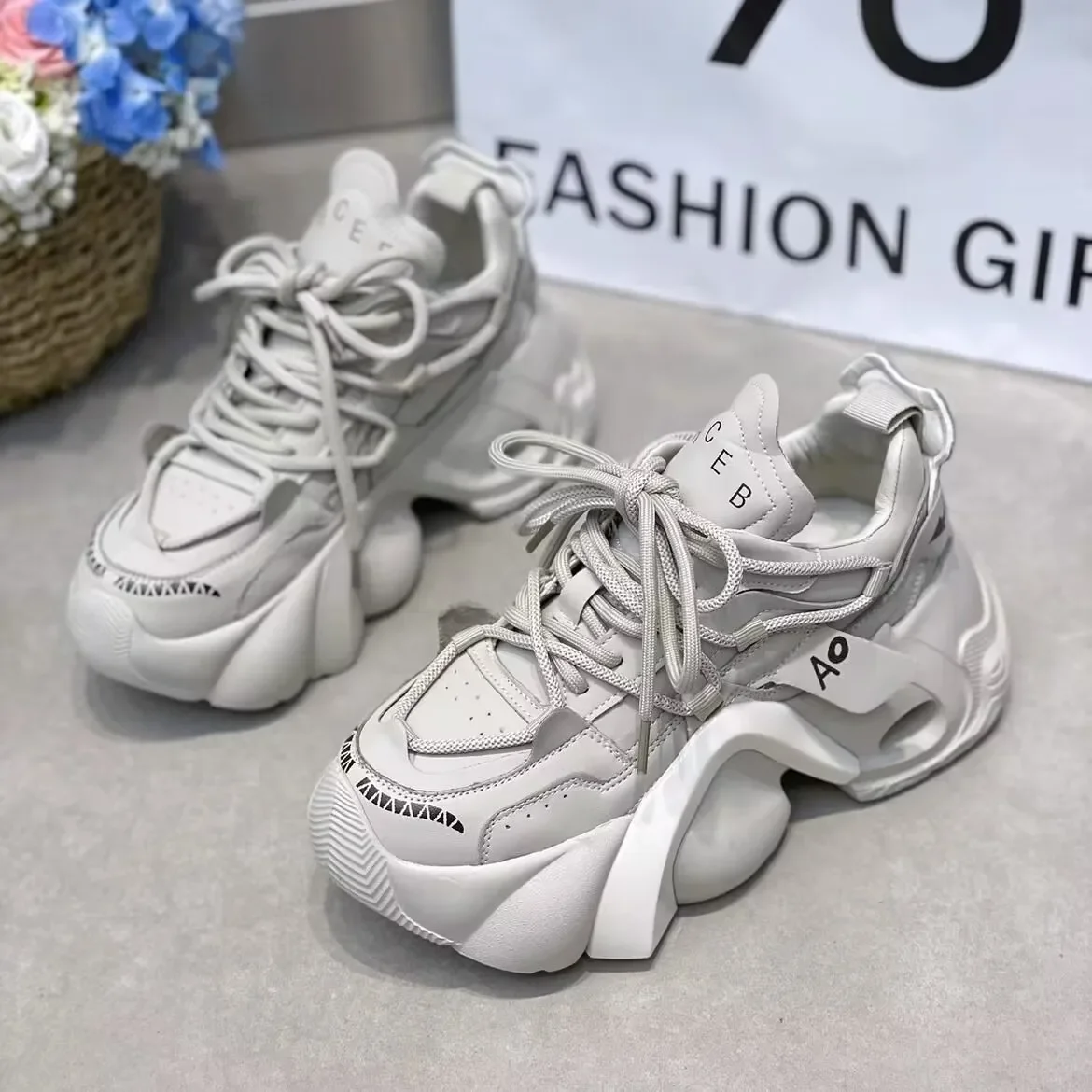 Women Sneakers Platform Shoes Breathable Durable Fashion Casual Sport Shoes Ladies Outdoor Running Walking Shoe Zapatillas Mujer