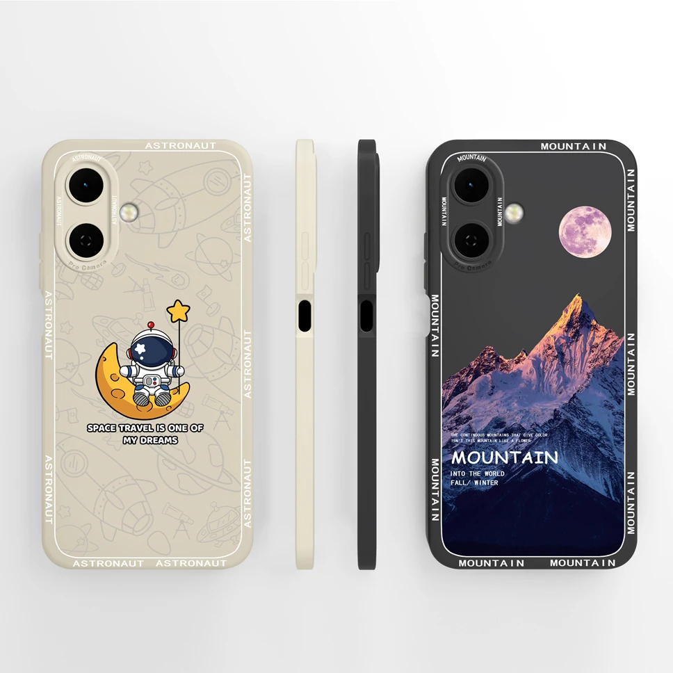 Floral Soft Silicone Phone Case with Full Coverage