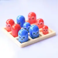 Tic TACToe Game Activities For Kids Adults Ages 4-8 Years Old Checkers Indoor Outdoor Toys Family Entertainment Night Games 1