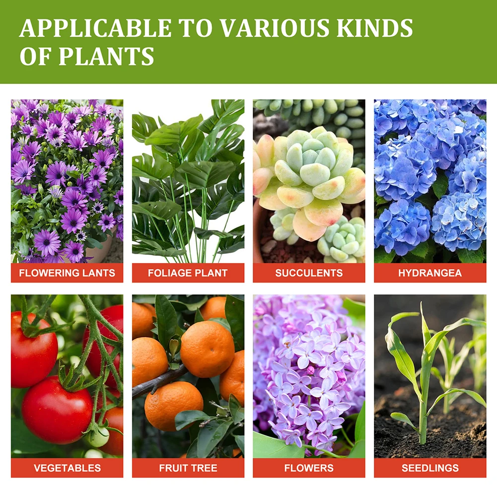 50ml Hydroponic Garden Plant Food Liquid Fertilizer for Flowers Vegetables plant fertilizer