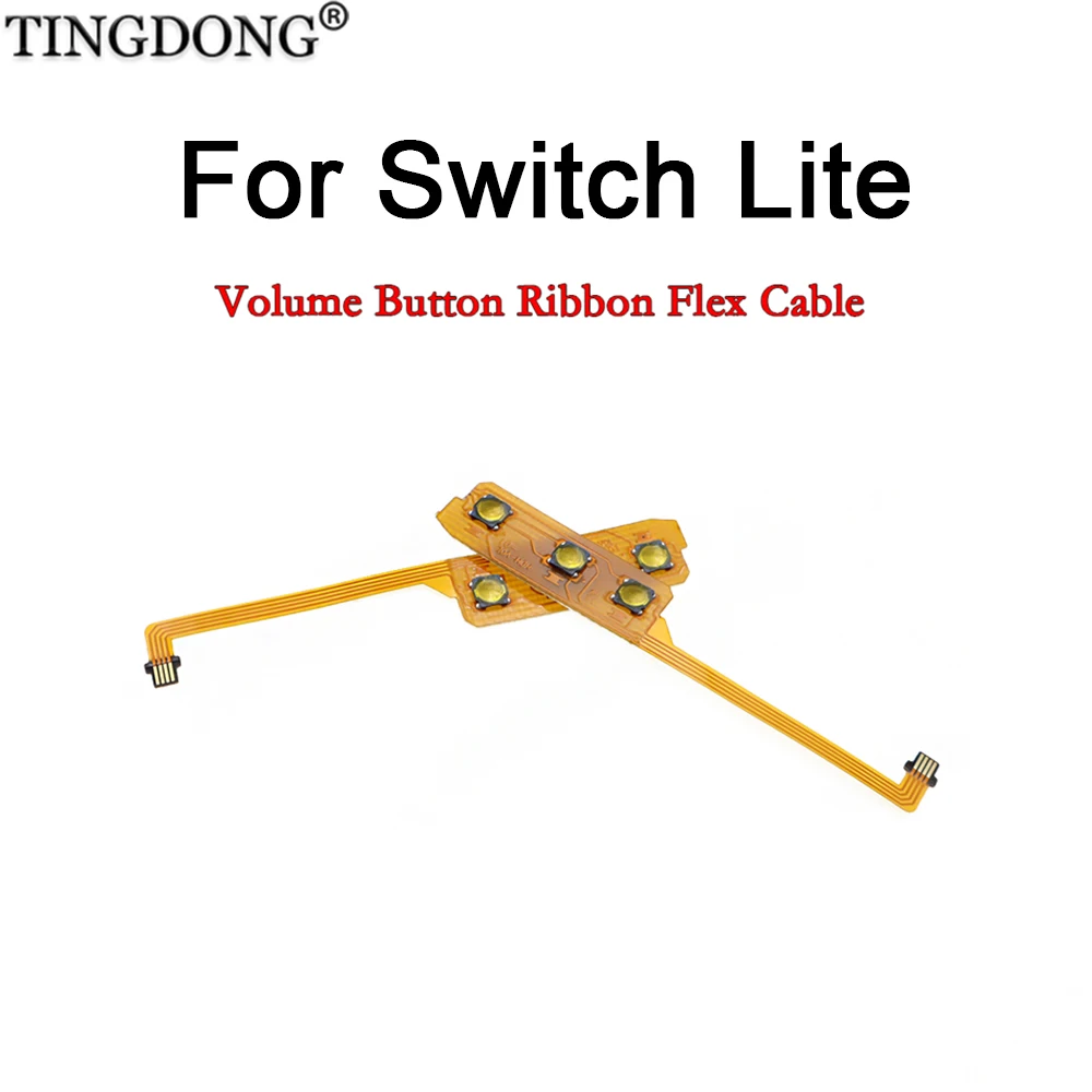 Switch Lite Power and Volume Button Ribbon Flex Replacement Part