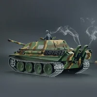 Henglong 3869 Cheetah 116 tank destroyer RC model metal battle tank competitive remote control electric smoke simulation model 2