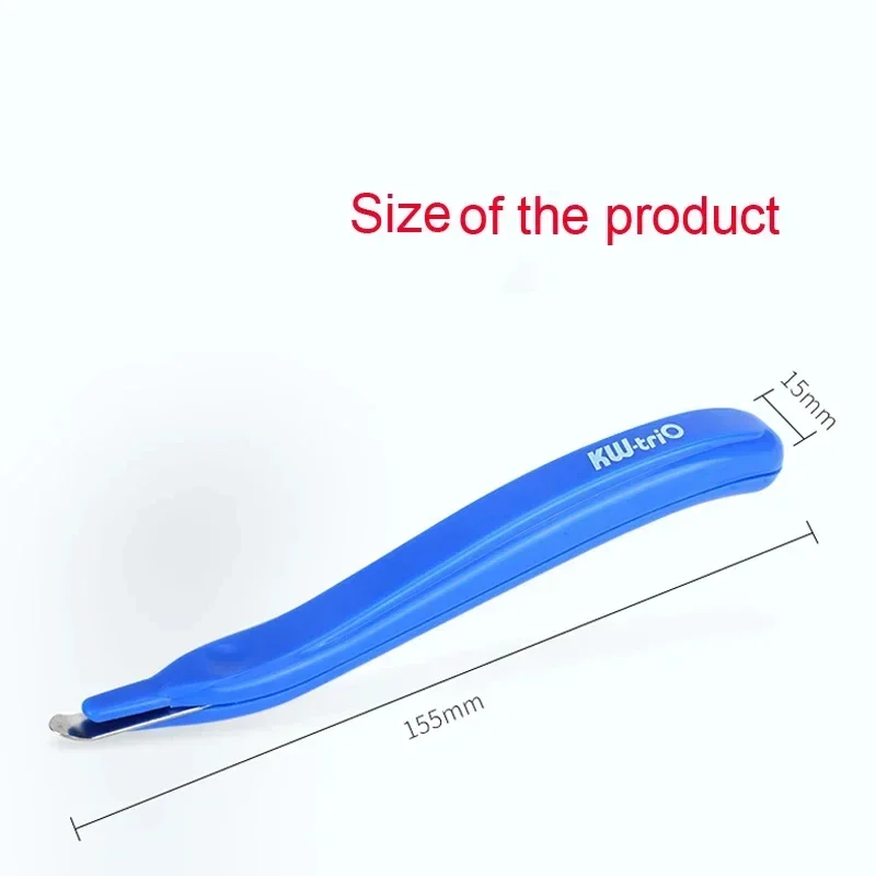 1pc  Magnetic Staple Remover Push Style Less Effort Staples Removal Tool for Home Office School Stationery Accessories