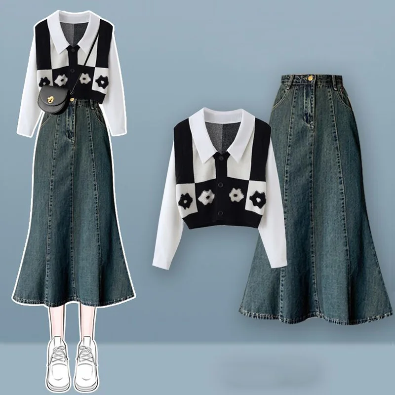 Рисунок 4 - Женский комплект джинсовой юбки