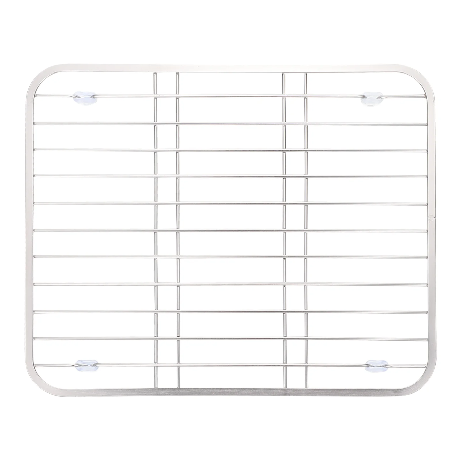 

Counter Dish Drainer over The Sink Drying Rack Storage Shelf Kitchen Draining Shelves