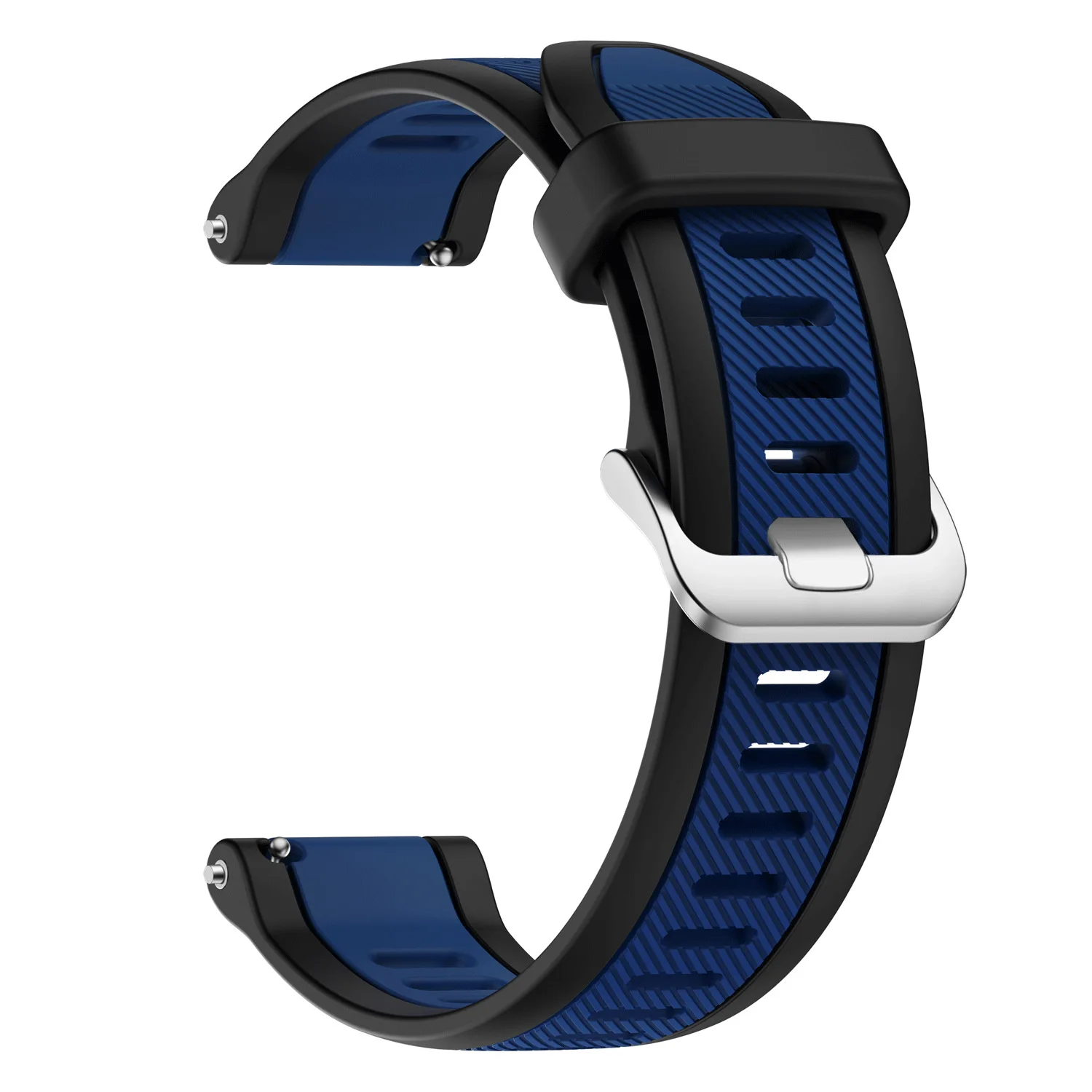Versatile Silicone Watch Strap - 20mm/22mm