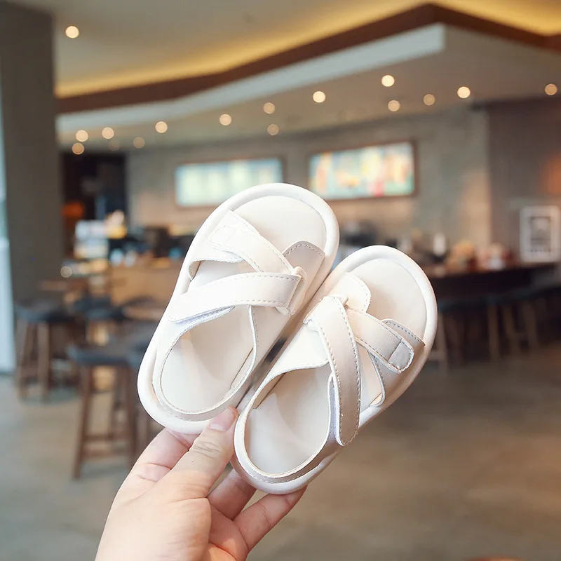 Baby Sandals Comfortable The New Baby Baby Girl Baby Boy SummerSoft  BottomBaotou Anti-kick Toddler Shoes Kindergarten Baby Shoes