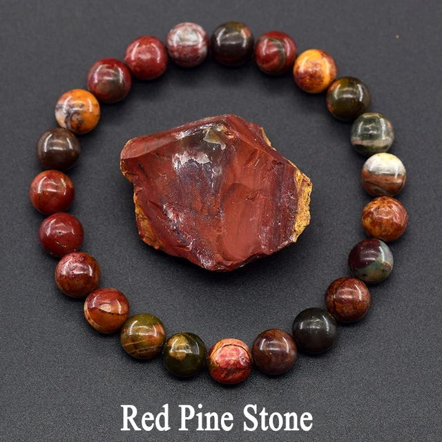 Original Reiki bleu Apatite perles Bracelet hommes femmes naturel Lapis Lazuli améthyste jaune oeil de tigre pierre perles Bracelet bijoux