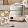 New Style Household Three-Layer Stainless Steel Multifunctional Electric Steamer - Perfect for Steaming and Cooking 1
