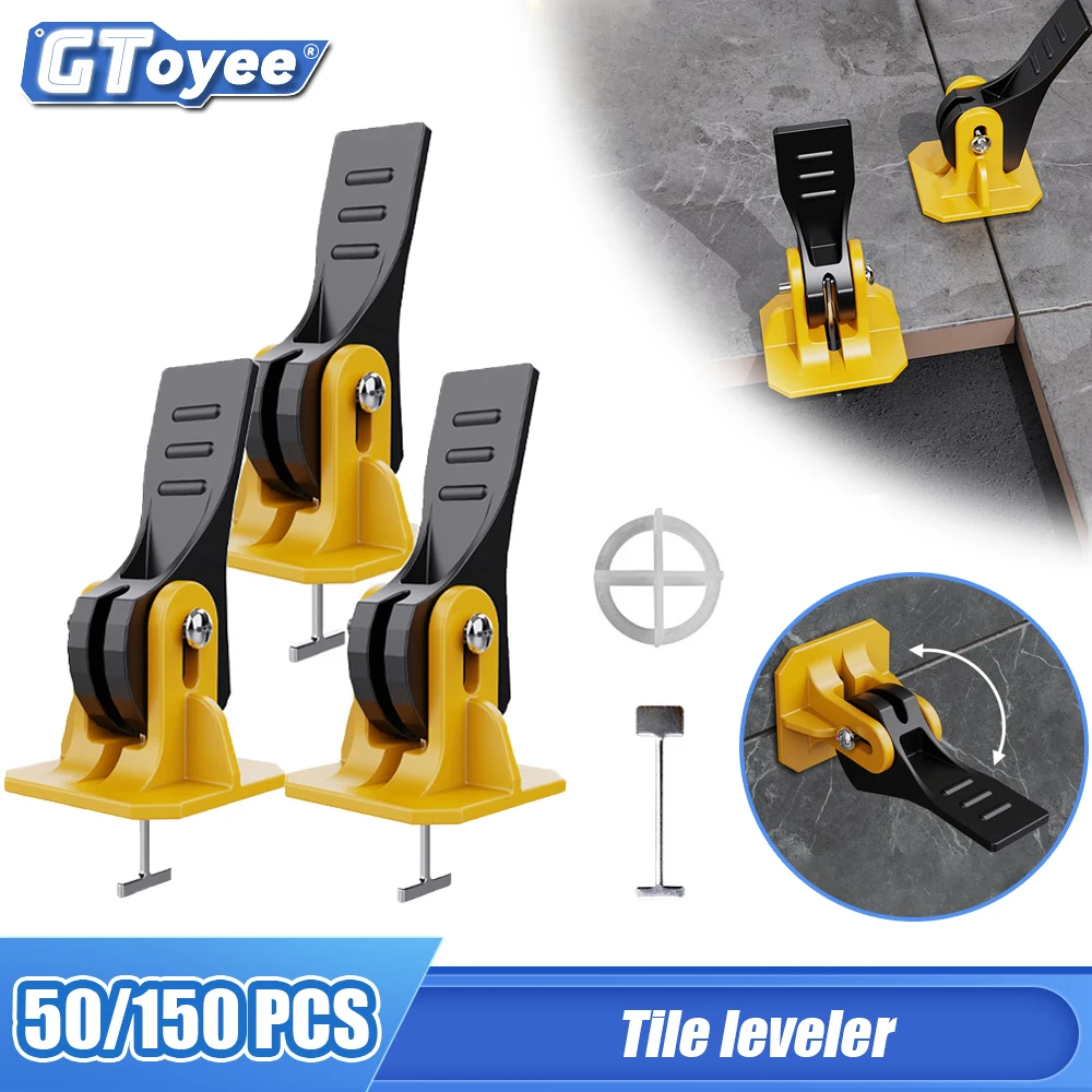 50/100Pcs Tile Leveler Adjuster Plastic Positioning Artifacts Leveler Locator Spacers For Flooring Wall Tile Construction Tools 50/100Pcs Tile Leveler Adjuster Plastic Positioning Artifacts Leveler Locator Spacers For Flooring Wall Tile Construction Tools