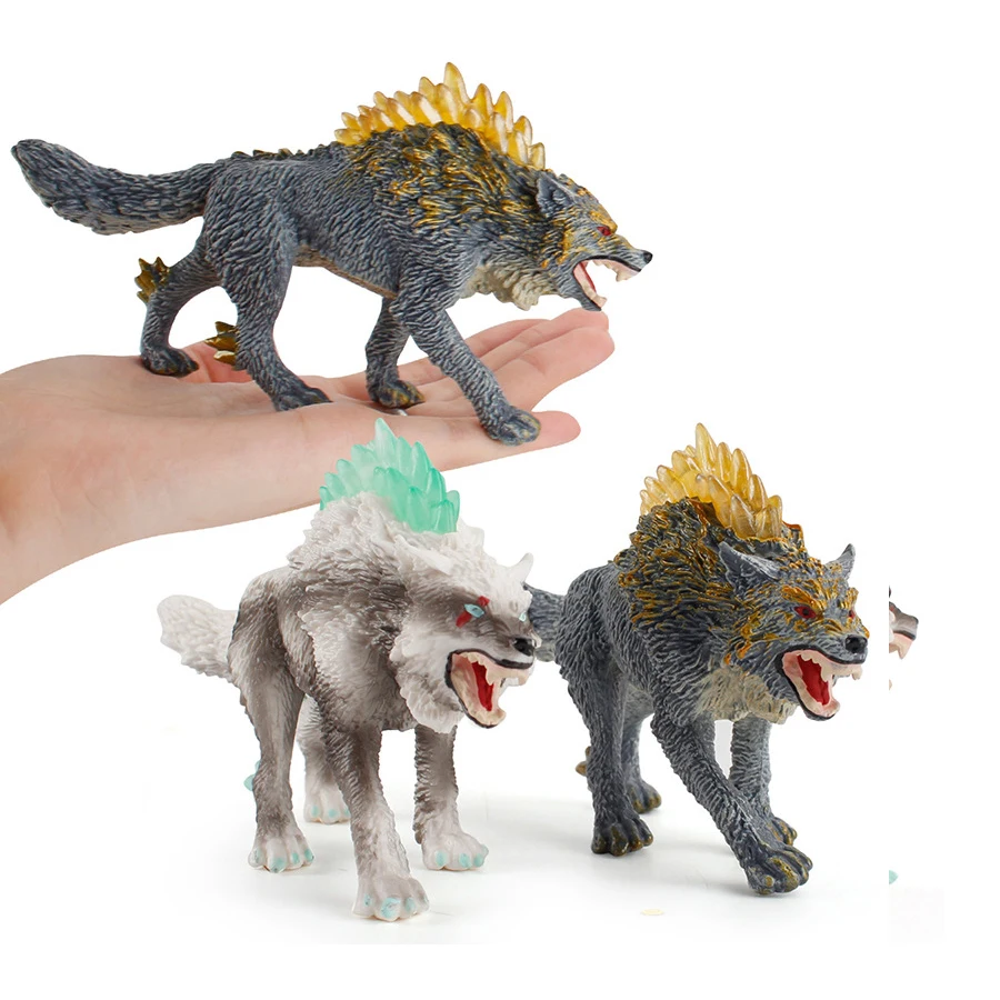 Realistic Wild Animal Action Figures Toy Set