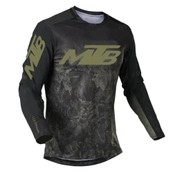 Enhanced Motocross Mountain Enduro Cycling Jersey - Unisex T - Shirt for Downhill, BMX, and MTB (13)