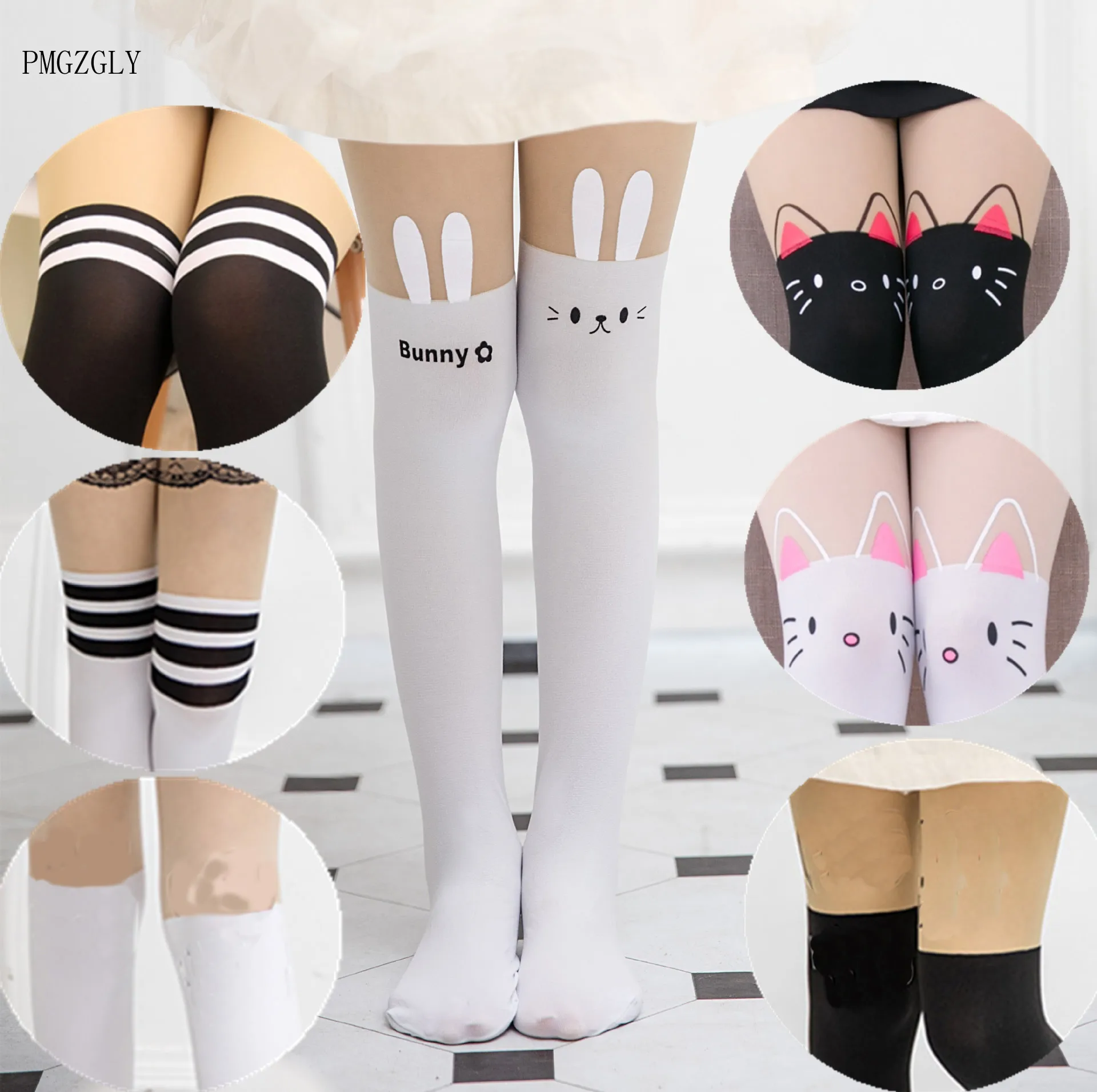 2-12T Spring summer Girl Cat Tights Autumn Baby Toddler Kids Girls Boys Cotton Tights Stockings Pantyhose Pants Trousers