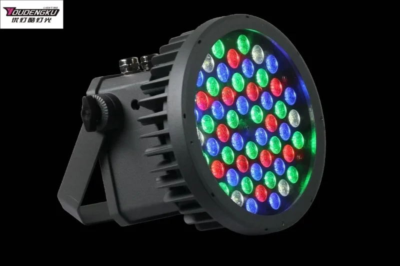 10 pieces waterproof led par light led par 54*3W rgbw outdoor led stage par can