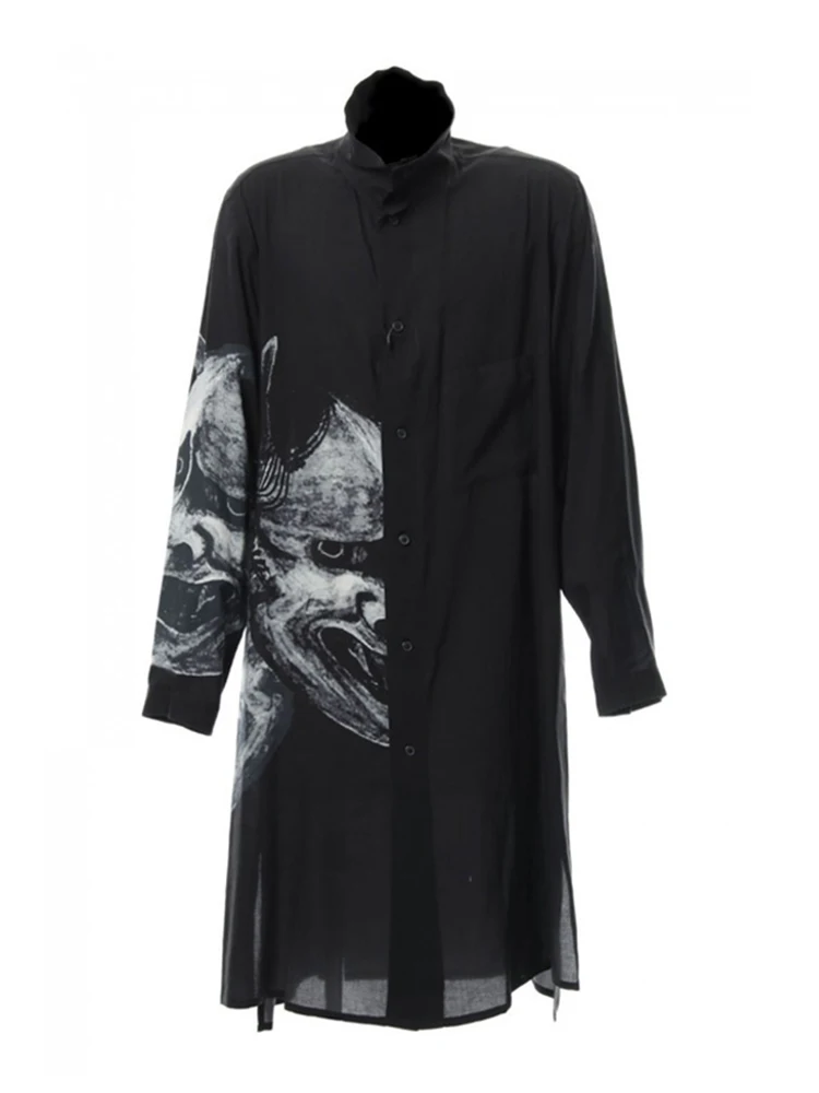

y3yohji yamamoto homme Prajna Men's shirt Unisex clothes owen shirts for men clothing yamamotos top plus size shirts and blouses