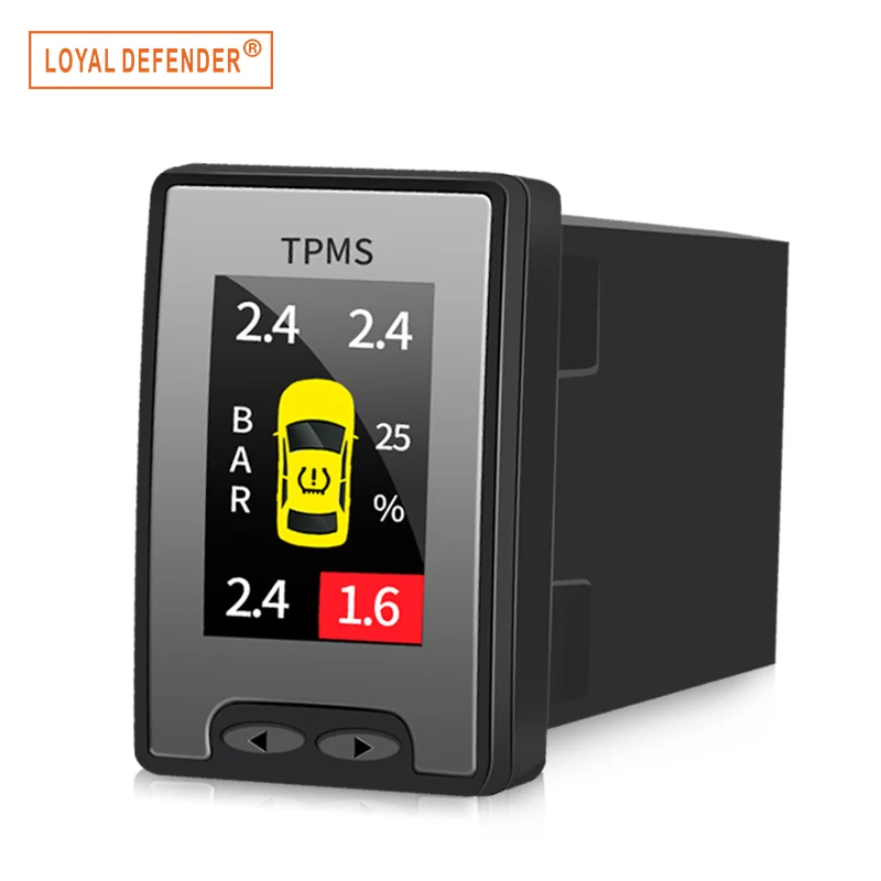

OBD TPMS forToyota Innova 2016-2019 Liquid Crystal Tire Pressure real-time Monitoring System no tire removal security alarm