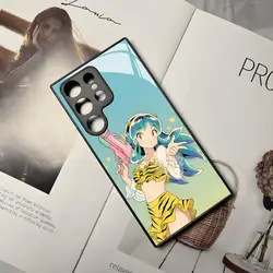 Urusei Yatsura Anime Black Glass Phone Case - Samsung s20plus (Z1)