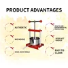 Stainless steel squeezer 2L household screw squeezer Chinese medicine juice residue juice separation squeezer food grade 3