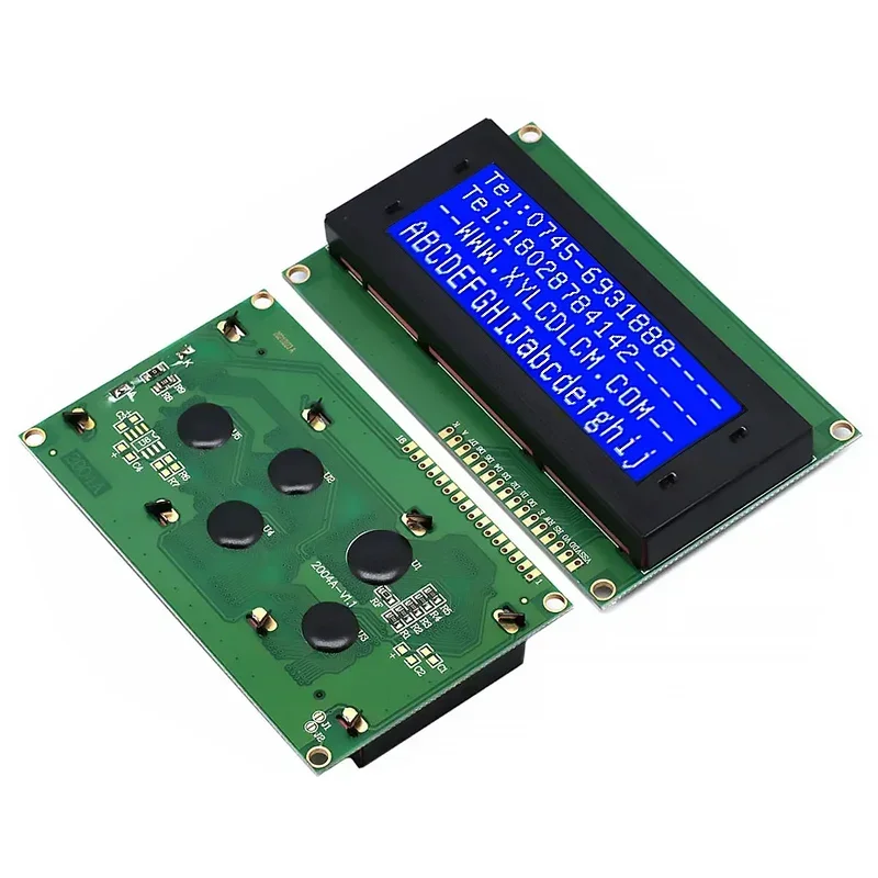 LCD2004+I2C 2004 20x4 2004A Blue/Green screen HD44780 Character LCD /w IIC/I2C Serial Interface Adapter Module For Arduino
