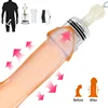 Penis Pump Enlargement Extender Vacuum Cup Leg Belt Hanger Set Adult Sex Toys for Men Dick Enhancer Stretcher Physical Exerciser 1