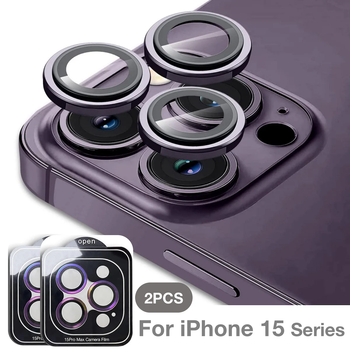 Per Iphone 15 Pro Max Plus Stealth Camera Resist Film Protect Photography Vedio Recording Take A Picture Resist Film