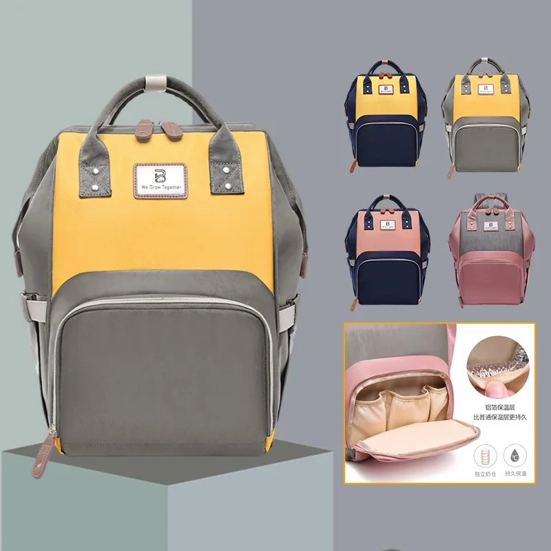 

Mummy Large Capacity Travel Nappy Backpacks Mommy Diaper Bags BACKPACK Convenient Baby Nursing Bags Multi-function Waterproof