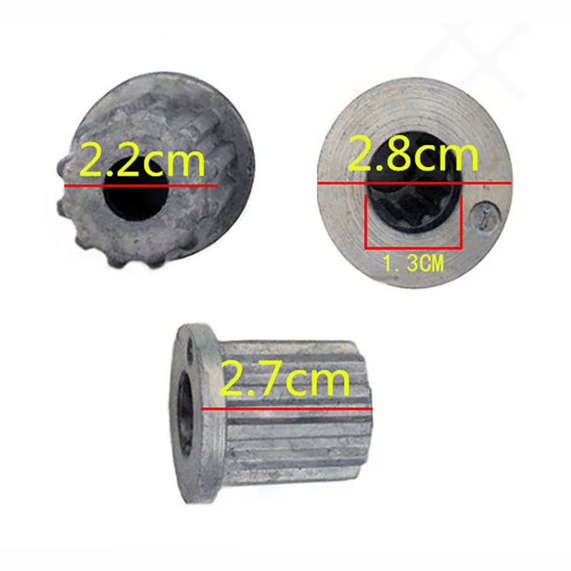 Description Picture 4 of item11 Teeth Washing Machine Pulsator Core For LG For Electrolux For TCL Washing Machine Gear Rotating Pulsator Plate Metal Axis
