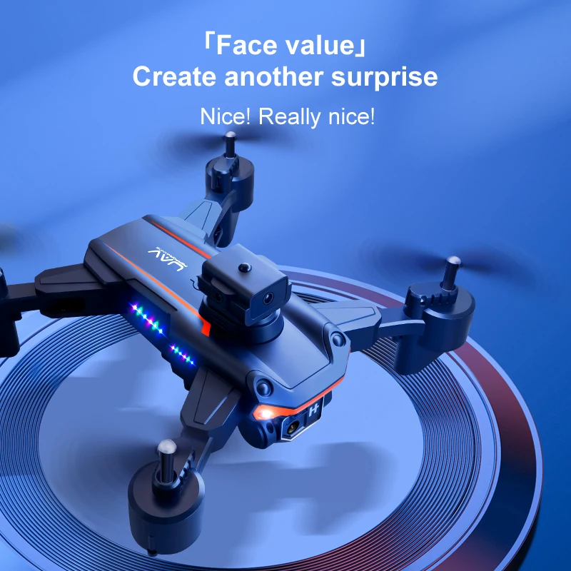 2024 전문가용 드론 5G 4K HD 듀얼 카메라, 광학 흐름 호버 360 ° 레이저 장애물 회피 RC 쿼드콥터 UAV 장난감, KY603 신제품