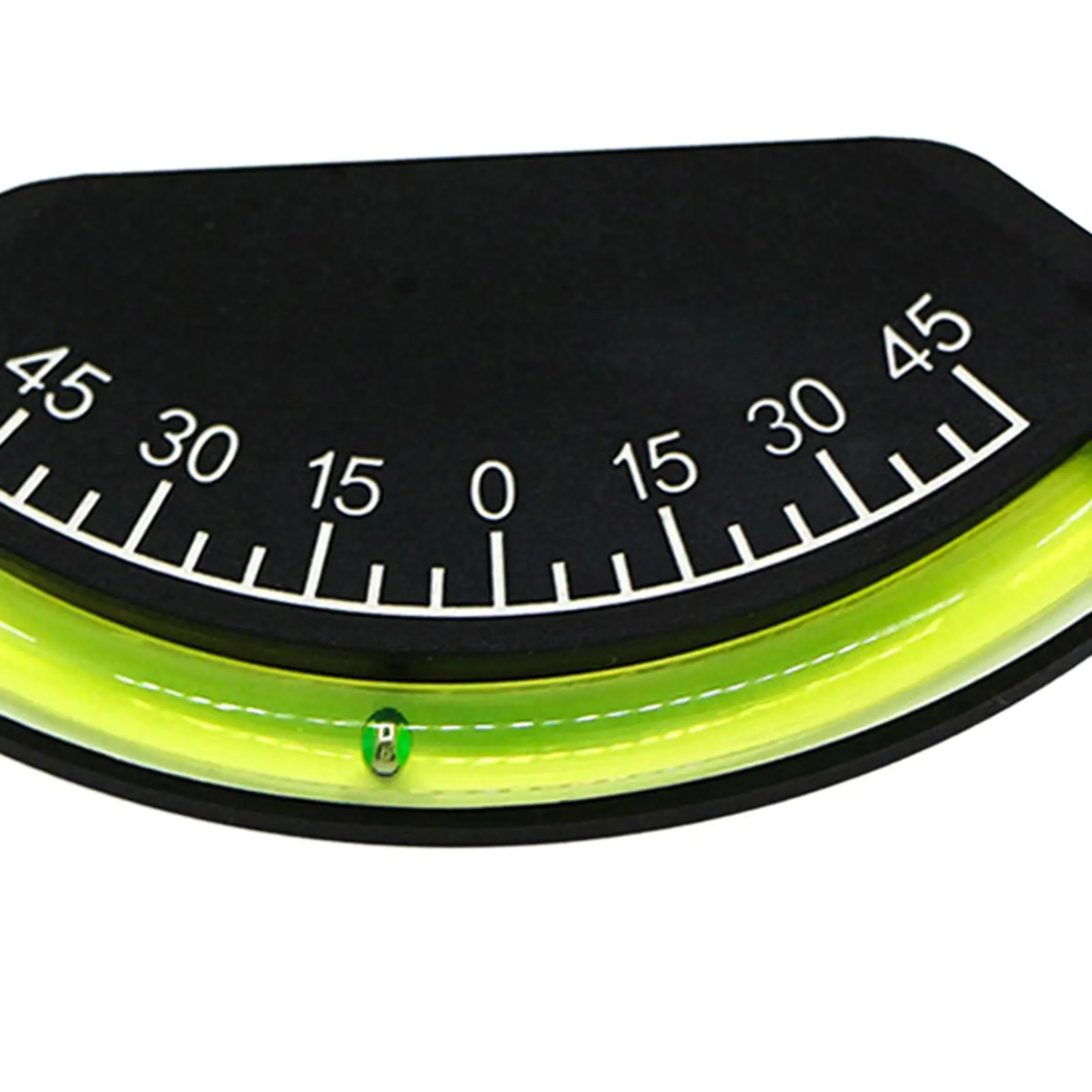 45&deg; Vehicle Ship Sailing Clinometer Simple Installation Accurate Accessories Multipurpose for Marine Use Angle Indicator