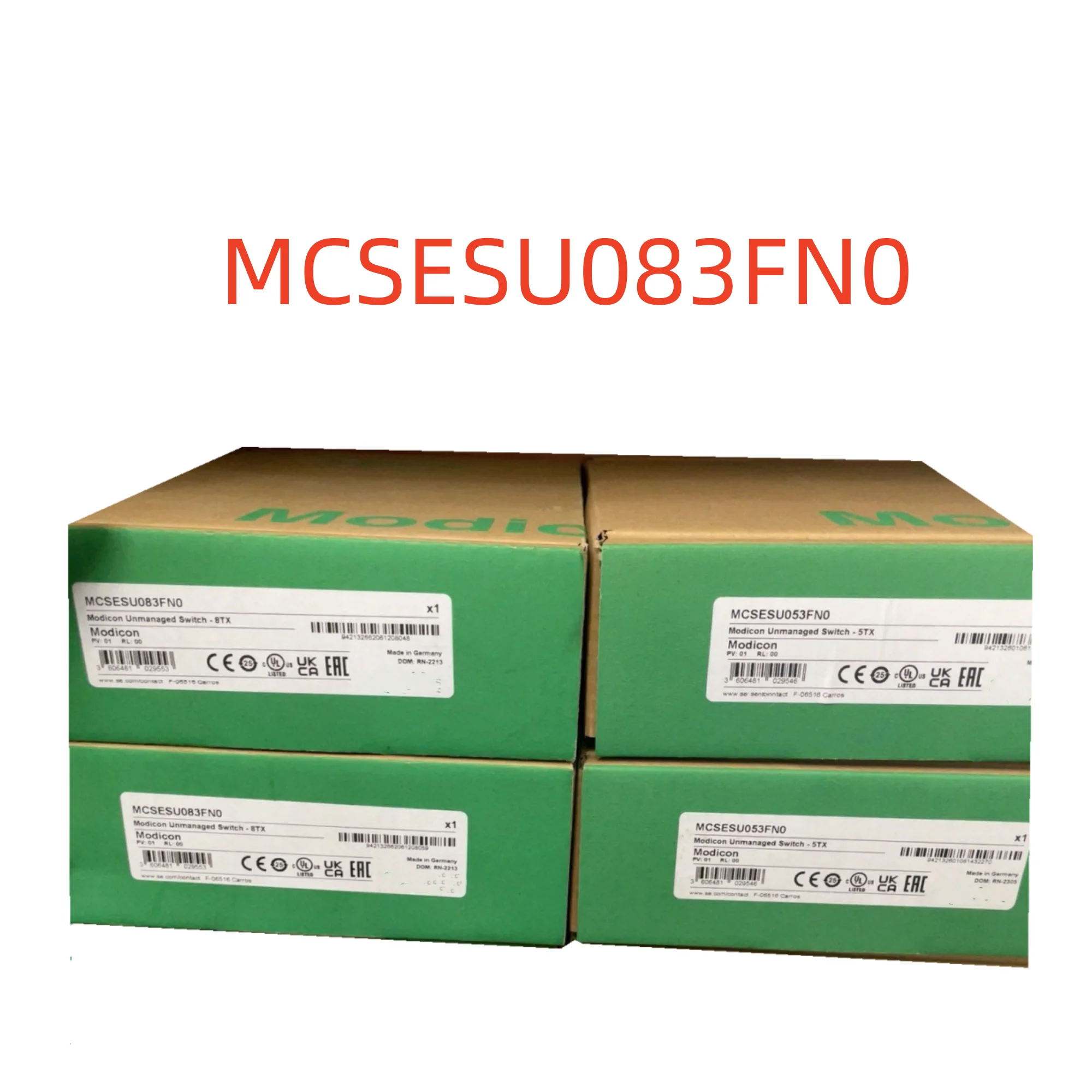 

MCSESU083FN0 100% new original switch, 8 electrical ports